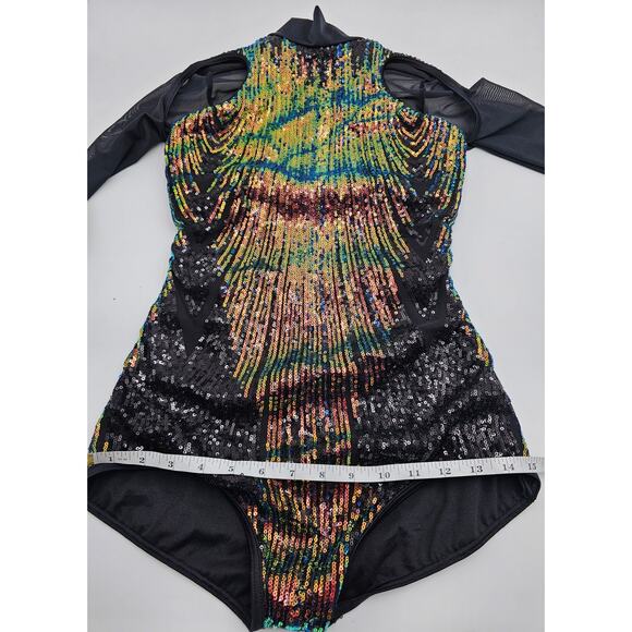 Weissman Dancewear Girl's Black Dance Costume/Fairy Dress Up/Photos - Picture 7 of 8